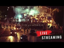 "OCCUPY ICE" PROTEST BREACHES ICE DETENTION CENTER PORTLAND OREGON