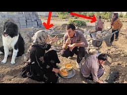 The first day of construction and the stepfather's fight with Shokoofeh's child! Family disputes