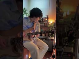 Bluesy Guitar Solo Over City Pop "Windy Lady - Tatsuro Yamashita" | John Mayer Vibes 🎸