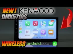 Kenwood's NEW DMX5710S Car Audio Headunit with Wireless Andriod Auto and Wireless Apple CarPlay