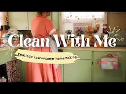 CLEAN WITH ME! REALISTIC Cozy ASMR Homemaking