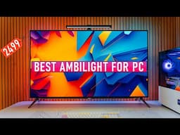 Ambilight Kit For PC Monitors Cost Just 2500 Rupees 🤯 Ft. Mitsuko G1 Ambilight
