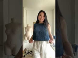 New top pattern coming soon- let me know what you think! #sewing #sewingpattern