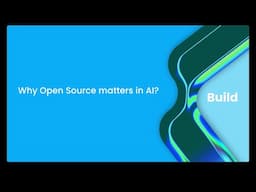 Why open source matters in AI?