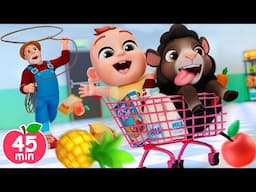 Shopping with Baa Baa Black Sheep + MORE Lalafun Nursery Rhymes & Kids Songs