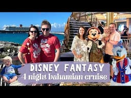 DISNEY FANTASY | Exploring Nassau | Lookout Cay | Princess Royal Gathering | Day at sea | Cruising
