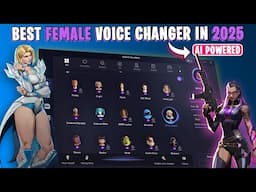 Female AI Voice Changer for Gamers & Streamers | PC Voice Changer