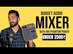 Best Budget Audio Mixer For Singing and Podcasting || Hayden HY-A4