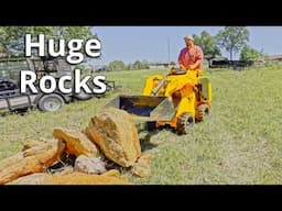 Clearing the Pasture with the Baumalight WRL58G | Moving Big Rocks with Ease!
