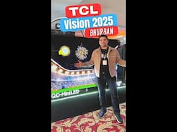 Check out TCL C6K QD-MiniLED TV and more at TCL Vision 2025 in Bhurban. #TCLVision2025 #QDMiniLEDTV