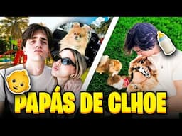 PAPÁS DE CHLOE POR 24 HRS 😱 | Hermanas JM
