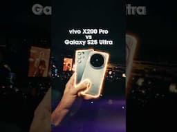 vivo X200 Pro VS Galaxy S25 Ultra - Who’s the concert king? 👑