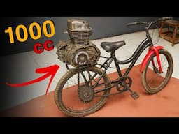 Insane Homemade Gearbox Bike Build – Part 1