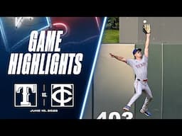 Rangers vs. Twins Game Highlights (6/10/25) | MLB Highlights