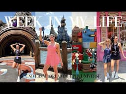 WEEK IN MY LIFE: EPIC UNIVERSE opening week! new *UNIVERSAL ORLANDO* park!  food, rides etc