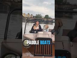 Paddle Boats in Prague are a must! #czerepublic ch