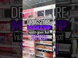 DRUGSTORE MAKEUP HIDDEN GEMS THAT YOU NEED! #makeup #beauty #drugstoremakeup #makeupreview #shorts