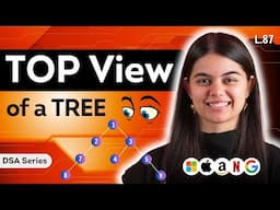 Top View of a Binary Tree | DSA Series : L.87