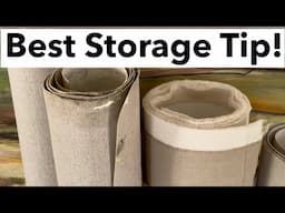 Loose Canvas: Top 5 Questions Answered + Essential Storage Tip!