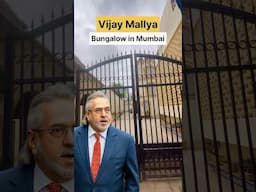 Vijay Mallya Bungalow in Mumbai 😱 #shorts