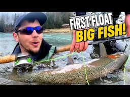 Best Alaska Fishing for King Salmon sized Steelhead Trout