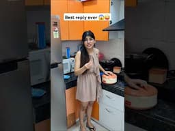 Best reply ever 😱😜 Comedy Shorts #shorts #funny #comedy #viral #couplegoals #trending #marriedlife