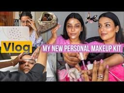 Made Myself A New Personal Makeup Kit | New Phone | New Nails & More