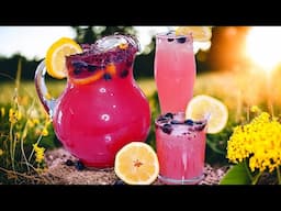 Sparkling Blueberry Lemonade - So Refreshing Blueberry Lemonade Recipe