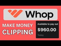 How Whop CLIPPING Makes $30k/month Online *Content Rewards*