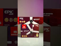 Havells Epic Signia BLDC+ Fan: Smooth & Silent ✨ #Shorts