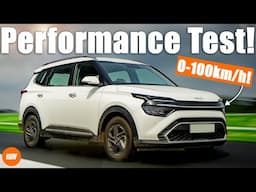 How quick is the Kia Carens? | Peformance Test with Kia Carens! | UpShift S2