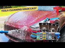 Tesla Washing & Detailing Made Easy: Salty Captain's Complete Car Clean Kit