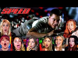 TOP "End of the Line" Reactions! Speed (1994) Movie Reaction *First Time Watching*