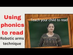 Teach your child to read/learning to read using Phonics #levelupphonics