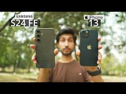 Samsung S24 FE VS iPhone 13 CAMERA COMPARISON | NOT A SPONSOR REVIEW 🤯