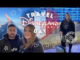 DISNEYLAND PARIS 🇫🇷 | Travel Day | Nov 2024 | Flying with EasyJet From MAN to CDG ✈️