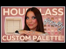 Hourglass FINALLY gave us CUSTOM PALETTES!!!!  Review & Demo Customizable Ambient Lighting Edit Quad