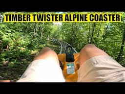 POV Timber Twister Alpine Coaster at Spirit Mountain (Duluth, MN)