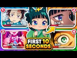 CAN YOU GUESS THE ANIME BY THE FIRST 10 SECONDS? 🎬🤔