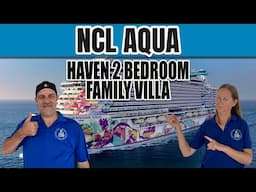 NCL Aqua Haven 2 Bedroom Family Villa with Large Balcony Cabin | Tall Man's Cruise Adventures