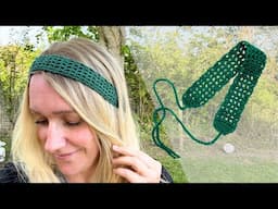 Don’t Throw Out Your Yarn Scraps – Make a Hair Tie With Me!