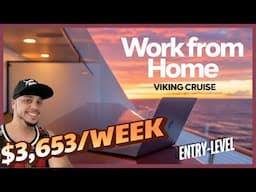 VIKING WILL PAY YOU $15,833/MONTH | WORK FROM HOME | REMOTE WORK FROM HOME JOBS | ONLINE JOBS