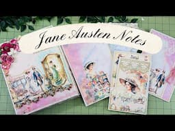 Jane Austen Notes Memory Box & Mini Album/Folio Set