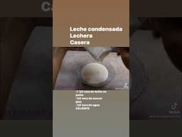 leche condensada fácil y rápido con 3 ingredientes #cocinandoconerika #cocina #postre #lechecondensa