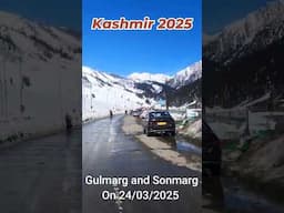 Gulmarg and Sonmarg , Kashmir Tour 2025