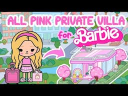 BARBIE ALL PINK Private VILLA House using the NEW BUBBLE BOP SPA not FREE TOCA BOCA Home Ideas