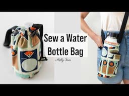 Make a Water Bottle Bag with a Phone Pocket