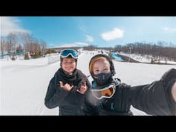 weekend in my life vlog | snowboarding at montage mountain, creating hotel ugc, & my new camera gear