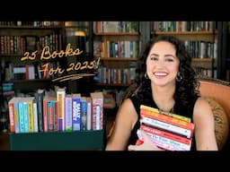 25 BOOKS TO READ IN 2025! | My Yearly TBR!