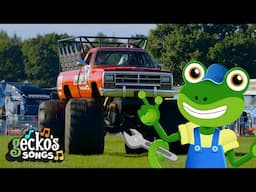 Monster Truck’s Muddy Adventure! | 🎶 Gecko's Songs 🚚 🎶 | Toddler Fun Learning